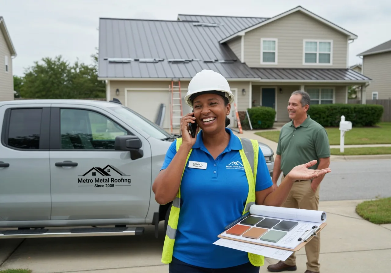 Storm Damage Metal Roof Repair in Piedmont, KS